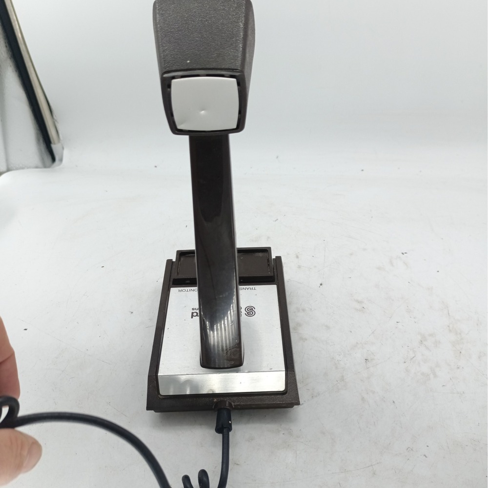 Standard Communications MP600 Dynamic Desktop Microphone Shure 4-Pin Brown a8 - Picture 4 of 7